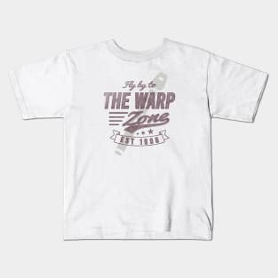 Fly by to the WARP ZONE Kids T-Shirt